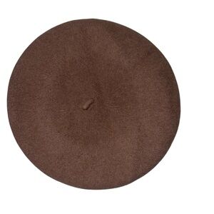 ASOS Brown Wool Beret size M-L